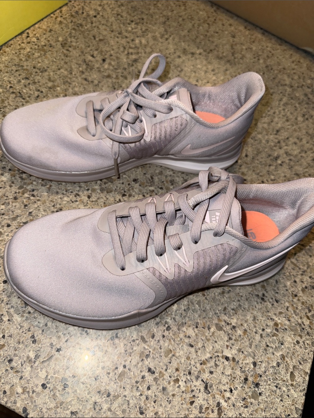 Nike Light Mauve Lace-Up Women's Athletic Sneakers